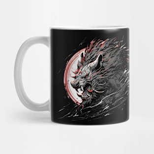 Mecha Tier Tiger Wolf Fuchs Pferd Cyborg Mug